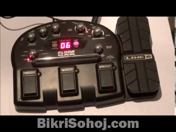 Line 6 floor pod (guitar processor)